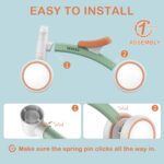 SEREED Baby Balance Bike for 1 Year Old Boys Girls 12-24 Month Toddler Balance Bike, 4 Wheels Toddler First Bike, First Birthday Gifts Visit the SEREED Store - Image 3