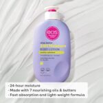 eos Shea Better Body Lotion Vanilla Cashmere, 24-Hour Moisture Skin Care, Lightweight & Non-Greasy, Natural Shea, Vegan, Vanilla Body Lotion, 16 fl oz