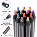 Valentines Day Gifts for Kids, Art Supplies, 12 Rainbow Colored Pencils, Teen Girl Gifts Trendy Stuff, Easter Basket Essentials, Art Supplies for Kids 9-12, Gift for 5-12 Year Old Girl - Image 2
