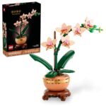 LEGO Botanicals Mini Orchid Building Set - Artificial, Fake Orchid for Home Decor, Adults Ages 18+ - Gift for Birthdays - Indoor Plant Decorations for Table, Desk, Office - 10343 - Image 7