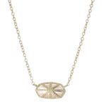 Kendra Scott Elisa Pendant Necklace for Women, Fashion Jewelry, 14k Gold-Plated