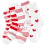 FilmHOO Valentines Day Gifts for Her Wife Fuzzy Socks for Women Cozy Fluffy Warm Socks Birthday Galentines Day Gifts