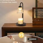 Candle Warmer Lamp with Timer Dimmer, Birthday Gifts for Mom Women Friend Sister, House Warming Gifts, Wax Melt Warmer, Office Apartment Dorm Room Home Decor