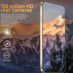 Nawfait 15 ProMa x Smartphone, 16+512GB Unlocked Phone, Android 13.0, 48+108MP Zoom Camera, Mobile Phone with Build-in Pen,Long Battery Life 6800mAh, Dual SIM, 6.7“ HD Screen,5G/4G (Gold) - Image 4