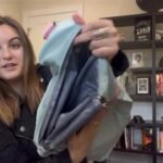 Small Gym Bag for Women, Travel Duffle Bag Carry On Weekender Bag with Shoe Compartment