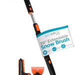 ‎Snow MOOver 39" Extendable Snow Brush with Squeegee & Ice Scraper | Foam Grip | Auto Snow Brush | Auto Ice Scraper | Car Truck SUV