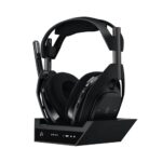 Logitech G Astro A50 X Multi-Platform Wireless Gaming Headset + Base Station for PS5/Xbox/PC: PLAYSYNC Video & Audio Switcher, HDMI 2.1 4K 120Hz VRR, <24bit/48kHz, 24hr Battery, 2.4GHz & BT - Black