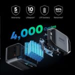 Anker SOLIX C1000 Gen 2 Portable Power Station with 200W Bifacial Solar Panel, 2,000W (Peak 3,000W) Solar Generator, Full Charge in 49 Min, 1,024Wh LiFePO4 Battery