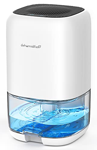 41Lz3PLVm+L Dehumidifier, 35 OZ Small Dehumidifiers for Bedroom for Home, Quiet with Auto Shut Off, Dehumidifiers for Bedroom (280 sq. ft), Bathroom, RV, Closet, White - Image 1