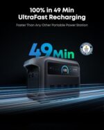 Anker SOLIX C1000 Gen 2 Portable Power Station with 200W Bifacial Solar Panel, 2,000W (Peak 3,000W) Solar Generator, Full Charge in 49 Min, 1,024Wh LiFePO4 Battery - Image 4