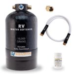 Essential RV Water Softener Portable 16,000 Grain w Custom Hose, Long Lasting for RVers Vanlife, 3/4" Fittings, Softens Hard Water When Traveling or Mobile Spot Reducing Car Washing - Image 3