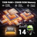 FOSSIBOT F106Pro Rugged Smartphone Unlocked,12000mAh Rugged Phone, 15GB+256GB, Android 14, 6.58" Display 48+16+20MP Night Vision Camera 110db Big Speaker 512LM Camp Light Cellphones, 4G Dual SIM/NFC - Image 5