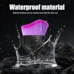 Ziciner Car Detailing Brush, Curved Soft Bristles Auto Removal Dust Collectors, Universal Vehicle Dashboard, Air Conditioner Vents etc Interior Cleaning Tool Accessories (Double Purple) - Image 6