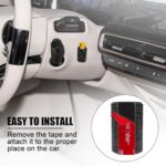 1 Pack Upright Car Chapstick Holder, Bling Insulating Lip Balm Holder,Rhinestone Car Accessories for Women Interior,Suitable for Most Vehicles.(Black) - Image 4