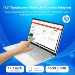 HP 17 Laptop, 17.3" HD+ Touchscreen Display, 12th Gen Intel Core i7-1255U, 64GB RAM, 2TB SSD, Webcam, HDMI, SuperSpeed USB Ports, Wi-Fi 6, Windows 11 Home, Silver - Image 5